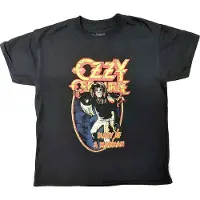 Rock Off Ozzy Osbourne - Vintage Diary Of A Madman Kinder T-shirt - Kids tm 8 jaar - Zwart