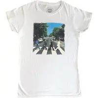 Rock Off Tee-Shirt blanc Abbey Road pour femme Taille M