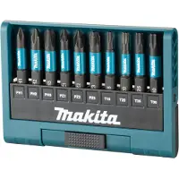 Makita Accessoires E-12011 Slagschroefbitset | 10-delig | X Impact Black - E-12011