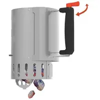 Barbecook - Brikettenstarter - BBQ Starter - Houtskool Starter - RVS - Ø 16,5 x 27,5 cm