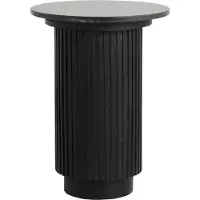 Nordal A/S ERIE ronde bijzettafel - zwart marmeren blad