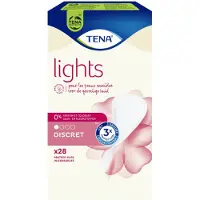 Tena 3x Sensitive Lights Light 28 Stuks