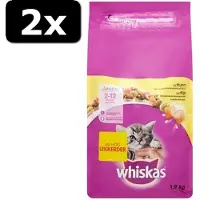 Whiskas 2x DR JUNIOR KIP 1,9KG