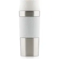 Blumtal Thermosbeker Classic - Lekvrij, BPA-Vrij en Vaatwasserbestendig - Hoge Kwaliteit Thermosfles met Quick-Press Sluiting - Travel Mug 500 ml - Wit