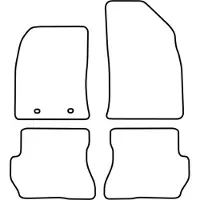 TCP Automatten | Mattenset Ford Fiesta - 2002 - 2005