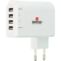 Skross 4-Port USB Oplader