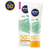 Nivea SUN KIDS MINERAL UV Protection Zonnebrand Crème Gezicht SPF50+ - Zonnecreme Baby en Kinderen - Zonnebrandcreme - 50ML