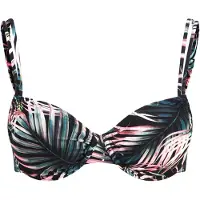 LASCANA Bikinitop smaragd / grasgroen / rosa