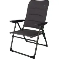 Eurotrail Campingstoel Canyon 48 X 42 X 103 Cm Polyester - Antraciet