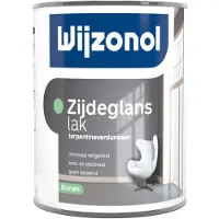 Wijzonol Zijdeglanslak Terpentineverdunbaar | Lakverf Binnen 500 ML - Wit