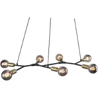 Nordlux Josefine LED Hanglamp | 7x E27 Max 60W | Dimbaar | Zwart