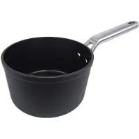 Arcos Samoa serie: anti-aanbak kookpan, diameter 20 cm en inhoud van 2,6 liter, gemaakt van gesmeed aluminium.