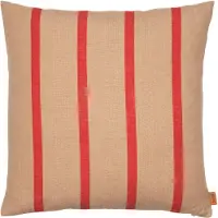 Ferm Living Grand kussen 50x50 cm Camel-red