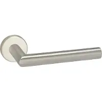 Impresso Deurkruk - Harrow - Voor binnen - Rond - RVS - 2 stuks