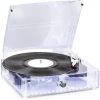 Auna ClearTech platenspeler 33/45/78 toeren Bluetooth-stereoluidsprekers