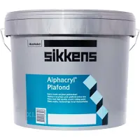 Sikkens Alphacryl Plafond | Matte Plafondverf 5 LTR - Lichte kleur|2