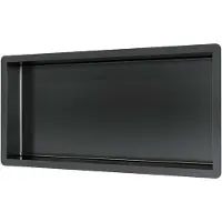 Brauer Gunmetal Edition inbouwnis 30x60cm gunmetal geborsteld PVD