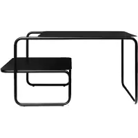 Ferm Living Level Salontafel 79x60 Cm Zwart - Salontafels Staal Black - 1104265436