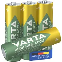 Varta RECH.AC.RECYC.AA2100mAh BLI4 Oplaadbare AA batterij (penlite) NiMH 2000 mAh 1.2 V 4 stuk(s)