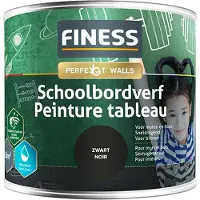 Finess Schoolbordverf Acryl 1428 - Zwart - 0,5L