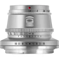 TTArtisan 35mm F1.4 Silver Nikon Z Dx