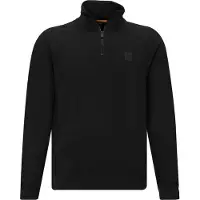 BOSS Sweatshirt 'Zetrust' grijs / zwart