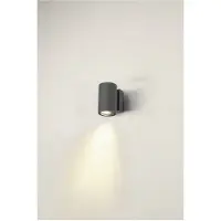 SLV 1003423 ENOLA ROUND M, ronde outdoor LED wandlamp, antraciet, kleurtemperatuur 3000/4000K, IP65