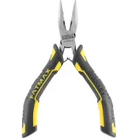 Stanley FatMax Serie - Mini Pijptang - Recht en Langwerpig - Bimateriaal Handvat - 120mm