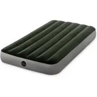 Intex 64777 Opblaasbaar matras met elektrische pomp 191 x 99 x 25 cm, groen