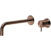 Qisani Inbouwkraan Flow Standaard Geborsteld Copper