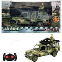 Toi-Toys Toi Toys Bestuurbare Legerjeep met Soldaat - Incl. Controller