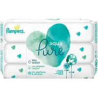 Pampers Aqua Pure Sensitive Babydoekjes - 3 x 48 Doekjes