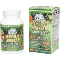 NaturesPlus Organic Ultra Juice Green (90 Organic Bi-Layered Tablets) - Nature's Plus