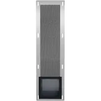 Guido Gusto Inbouw reserve toiletrolhouder mat zwart zonder klep