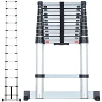 KRAFTWERK KraftWorld Topic Telescoopladder Met Soft Close Systeem