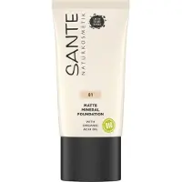 Sante Naturkosmetik Make-up gezicht Foundation & Powder Matte Mineral Foundation No. 01 Warm Linen