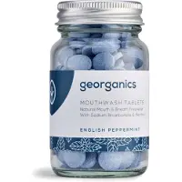 Georganics Mouthwash tablets English peppermint 180 tabletten