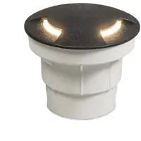 Fumagalli 1891 LED inbouwlamp Ceci 120-3L zwart CCT CECI, zwart, Kunststof, Modern, LED inbouwspot