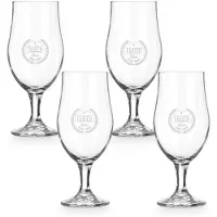 Yoursurprise Bierglas op voet graveren - 4 stuks