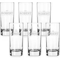 Yoursurprise Longdrinkglas graveren - 6 stuks