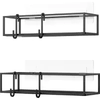 SmartaSaker Cubiko Doucherek Set van 2 - Zwart