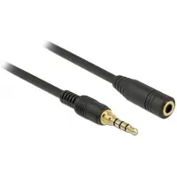 DeLOCK Jackverlengkabel 3,5 mm 4-polig Stekker op Jack 2 m sc -