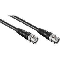 Shiverpeaks BNC (m) - BNC (m) kabel - RG58 - 50 Ohm / zwart - 7,5 meter