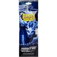 Dragon Shield Sleeves - Japanese Perfect Fit - Sealable Clear (100 stuks)