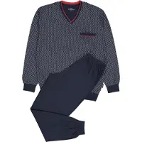 Götzburg pyjama donkerblauw/rood/wit male | Maat: 68/70 (6XL