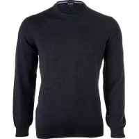 Olymp Trui O-Hals Wol Antraciet | Grijs | Maat 4XL