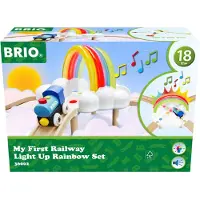 BRIO My First Railway Light Up Rainbow Set - 36002 - Treinbaan