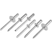 Gesipa 1450437 Multifunctionele popnagel Staal Staal Staal 500 stuk(s)