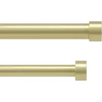 Umbra Cappa 91-168cm dubbele gordijnroede Kleur: goud