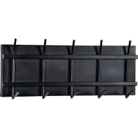 Brix kapstok gabi black mangohout / gecoat staal